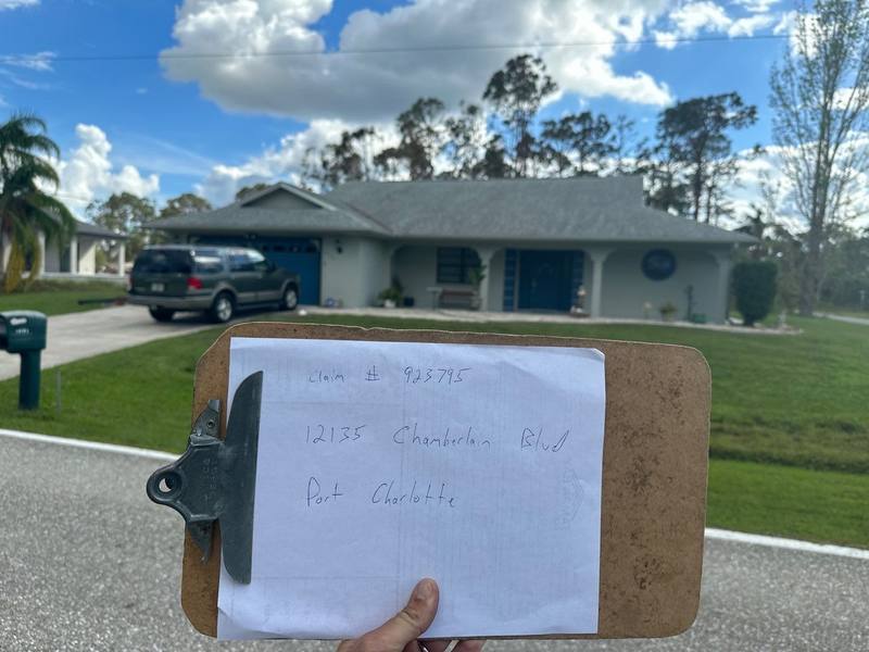 residential roof replacement by Hloska Roofing in Port Charlotte