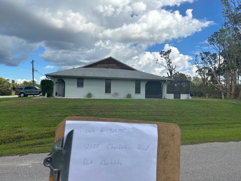 roofing project near Chamberlain Blvd in Port Charlotte