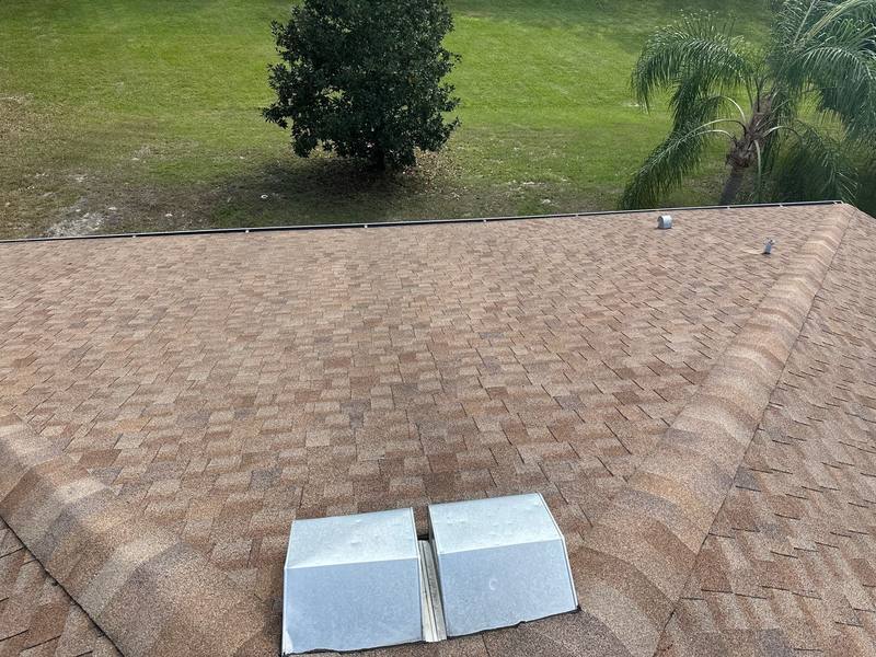 completed roofing project in Spring Hill FL