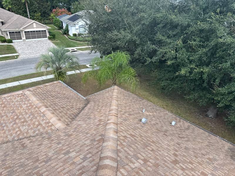 residential roof replacement by Hloska Roofing in Spring Hill