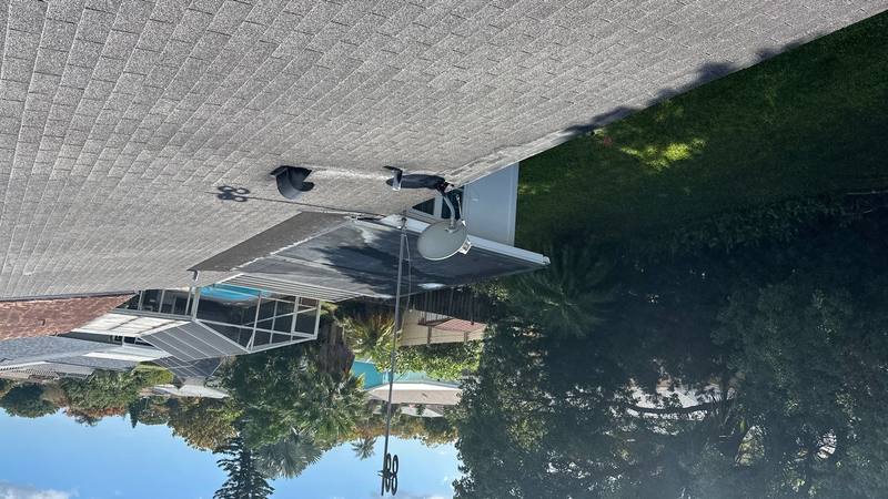 residential roof replacement by Hloska Roofing in Port Richey