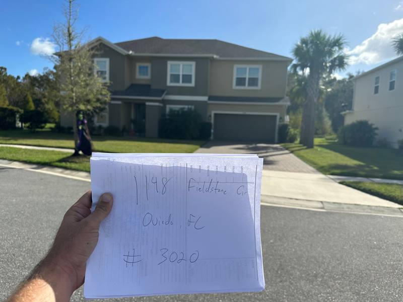 residential roof replacement by Hloska Roofing in Oviedo