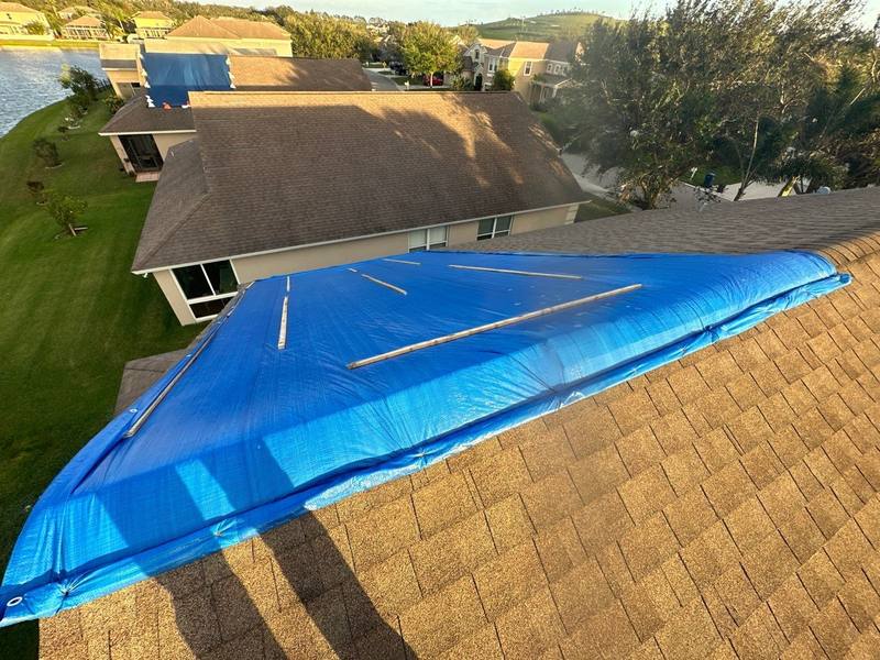 residential roof replacement by Hloska Roofing in Bradenton