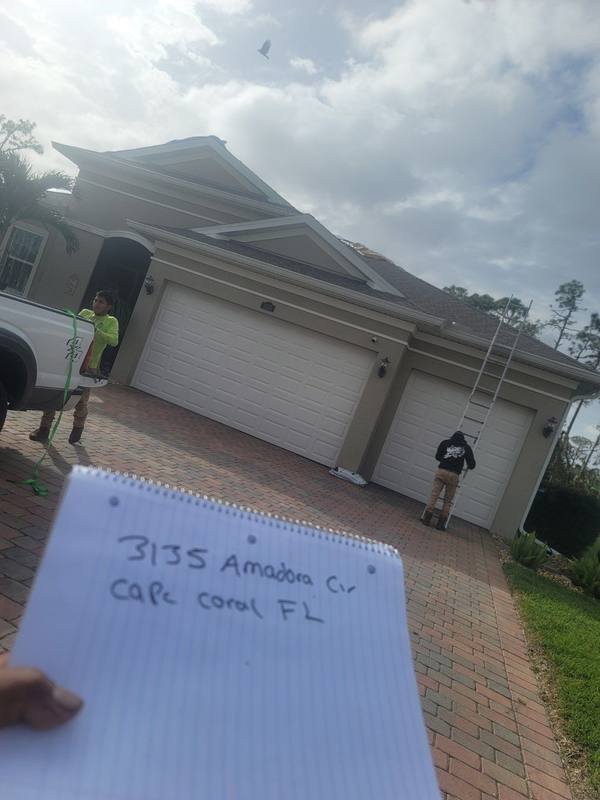 residential roof replacement by Hloska Roofing in Cape Coral
