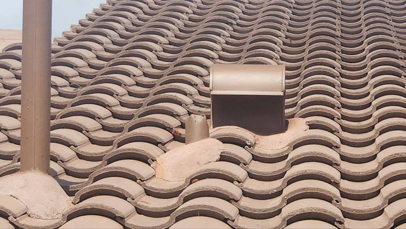 completed roofing project in North Port FL