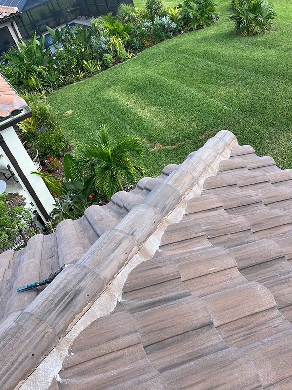 completed roofing project in Nokomis FL