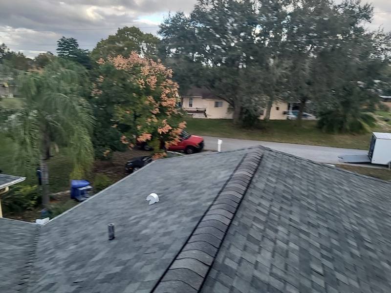 completed roofing project in Spring Hill FL
