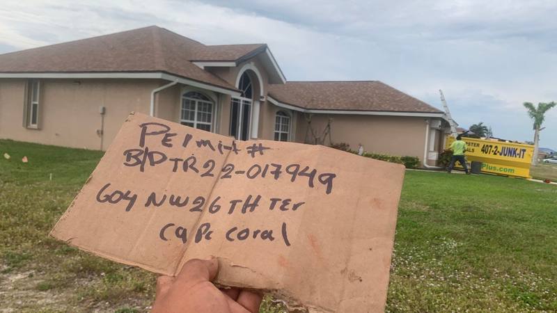 residential roof replacement by Hloska Roofing in Cape Coral