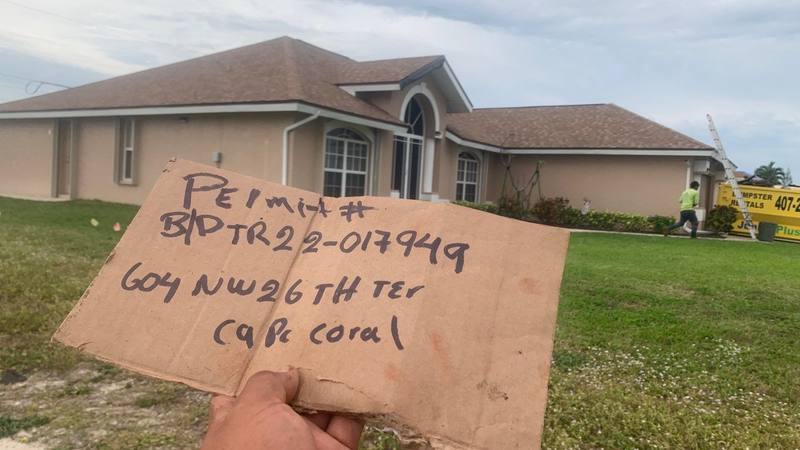 roof replacement in Cape Coral, Florida
