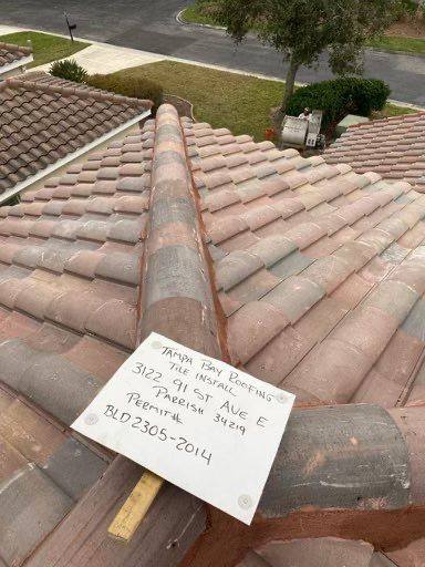 completed roofing project in Parrish FL