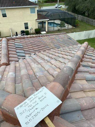 roofing project near 91st Ave E in Parrish