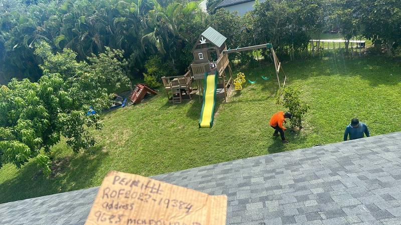 roofing project near Mendocino Dr in Fort Myers