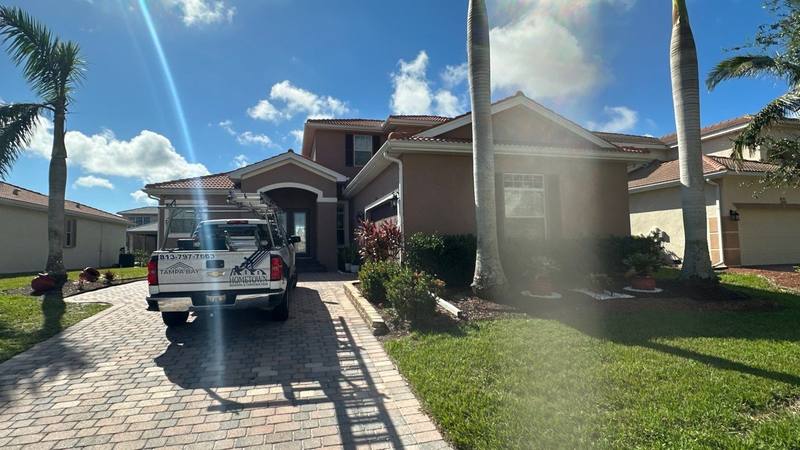 completed roofing project in Fort Myers FL