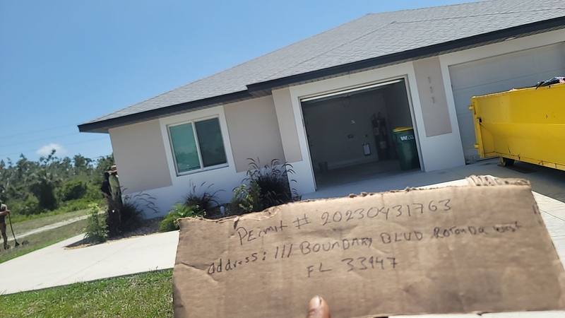 completed roofing project in Rotonda West FL