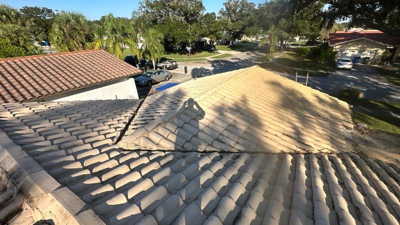 residential roof replacement by Hloska Roofing in Clearwater