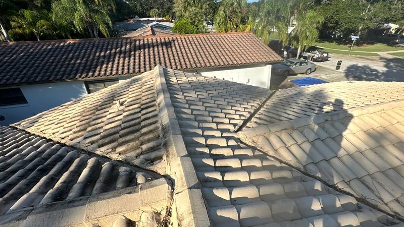 residential roof replacement by Hloska Roofing in Clearwater