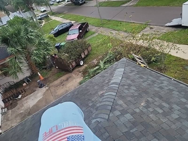 completed roofing project in Tampa FL