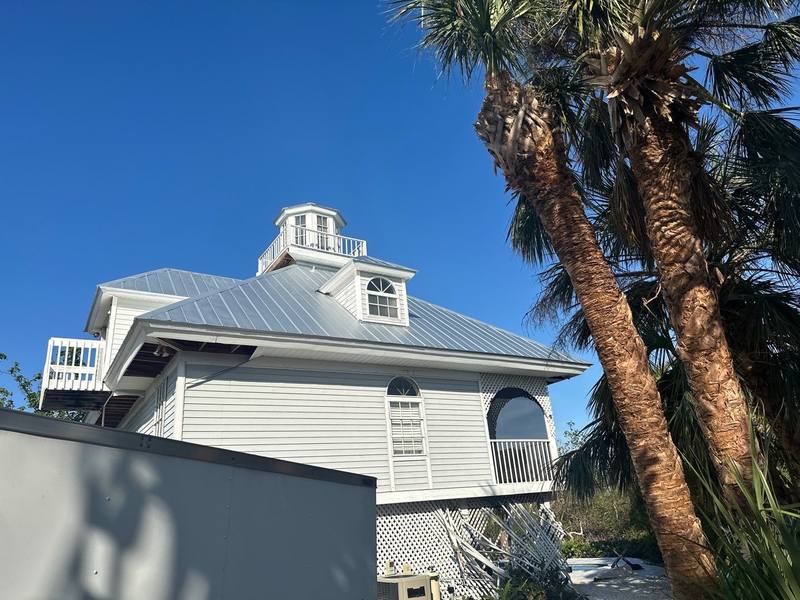 residential roof replacement by Hloska Roofing in Placida
