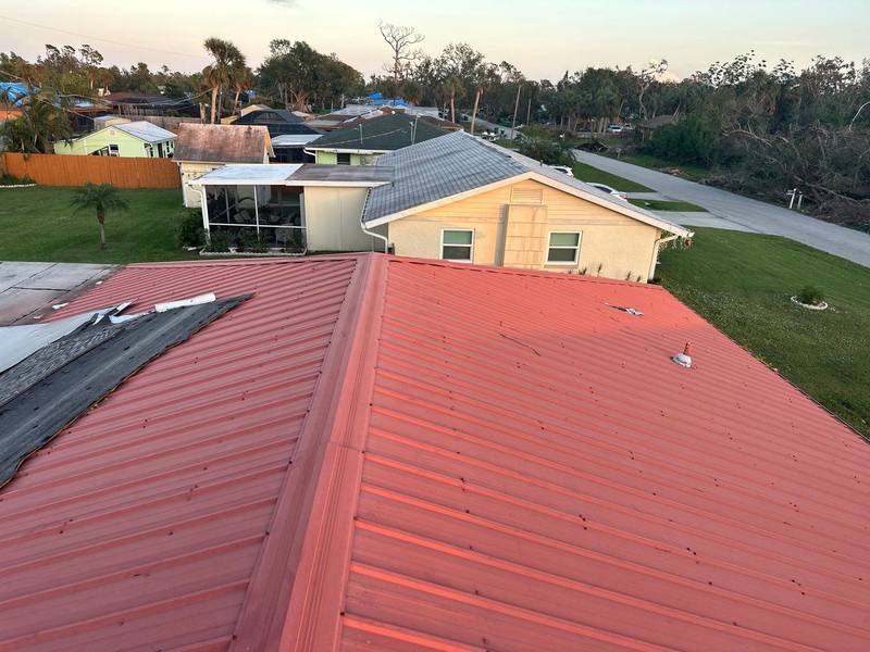 completed roofing project in Port Charlotte FL