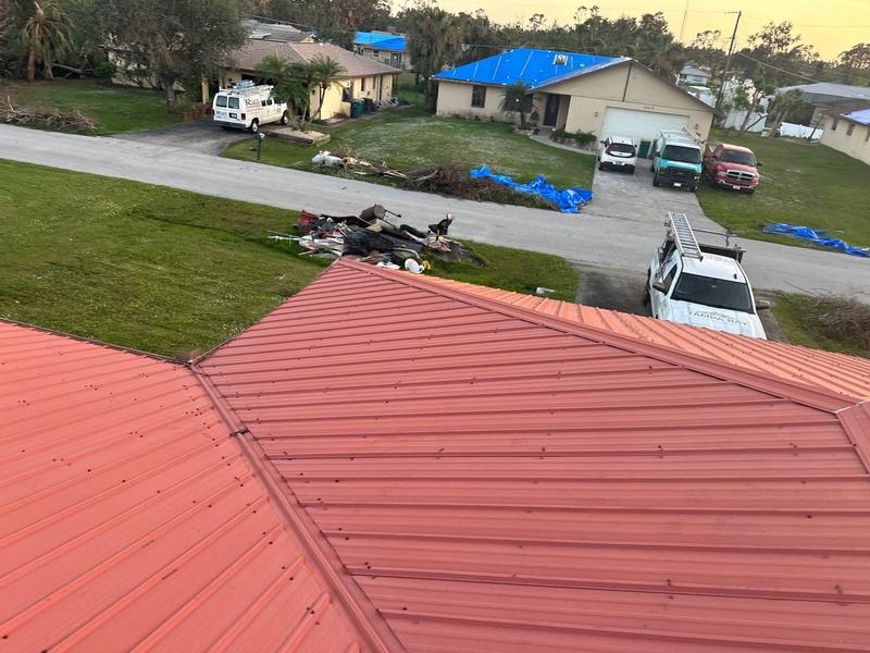 completed roofing project in Port Charlotte FL