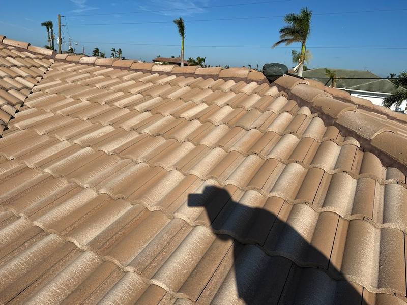 roofing project near Macedonia Dr in Punta Gorda