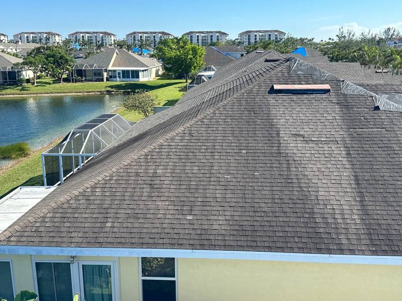 residential roof replacement by Hloska Roofing in Fort Myers