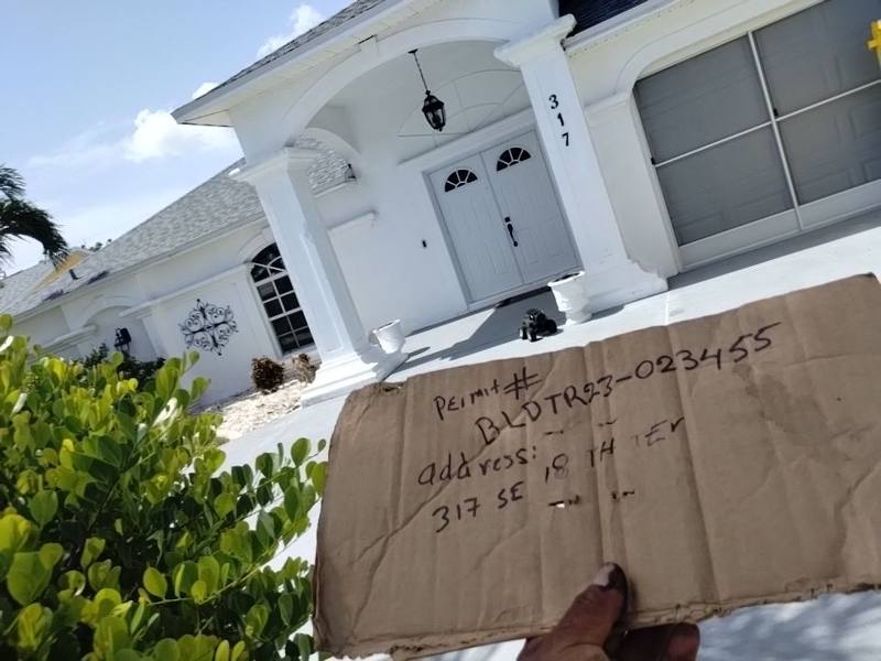 roofing project near SE 18th Terrace in Cape Coral