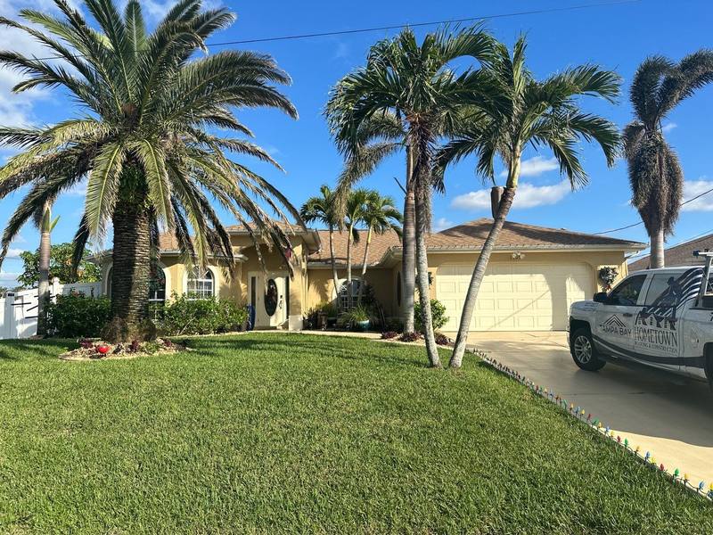 completed roofing project in Cape Coral FL