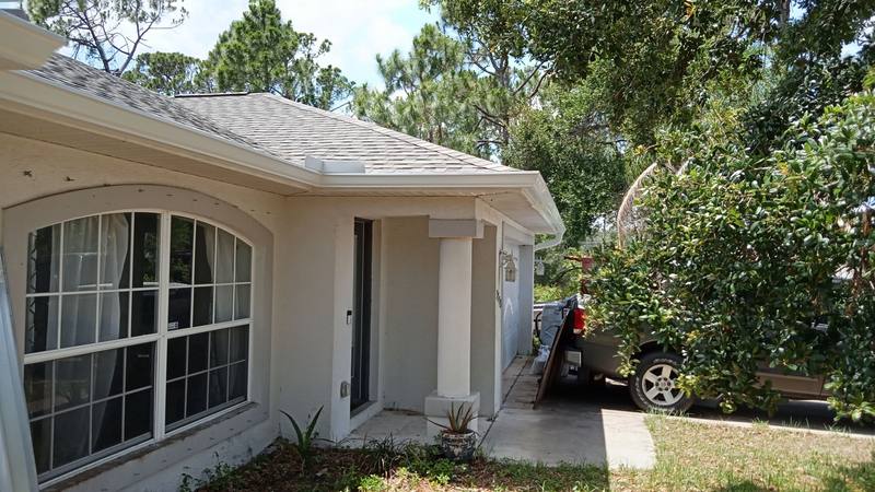 residential roof replacement by Hloska Roofing in North Port