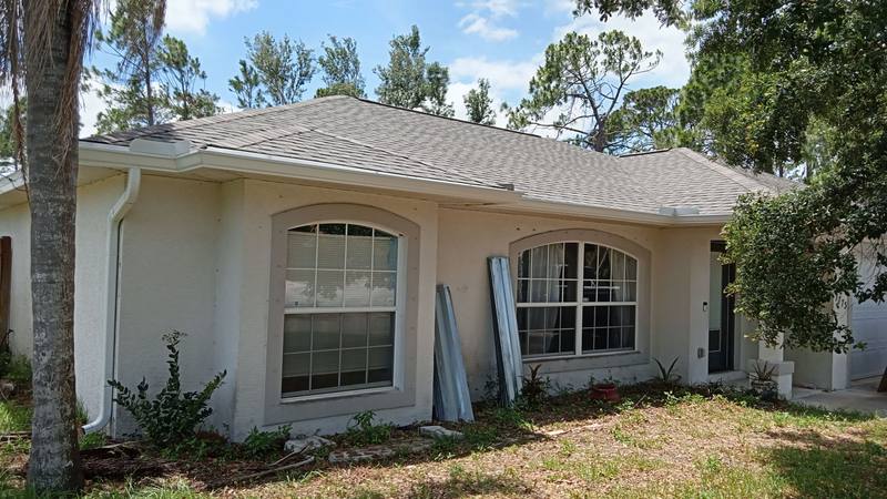 roofing project near Merolla Rd in North Port