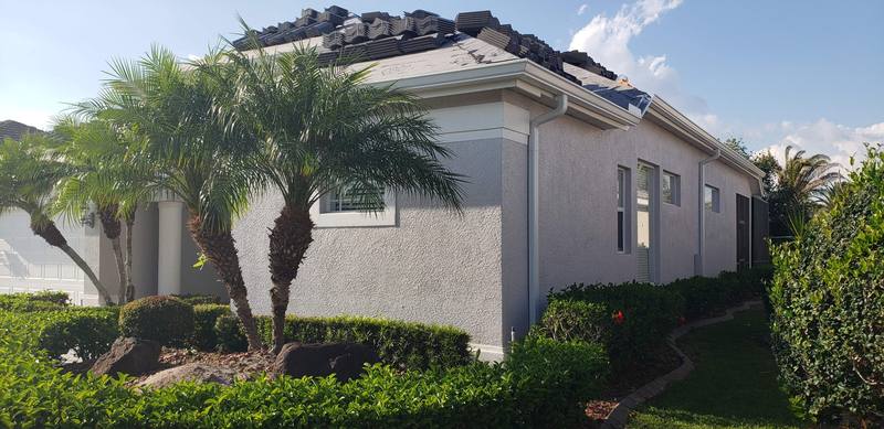 residential roof replacement by Hloska Roofing in North Port