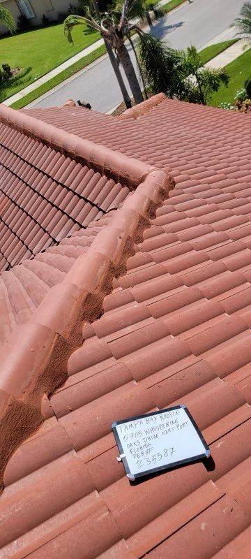 roofing project near Whispering Oaks Dr in North Port