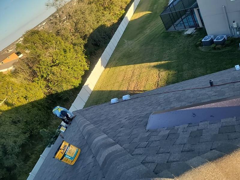 completed roofing project in Riverview FL
