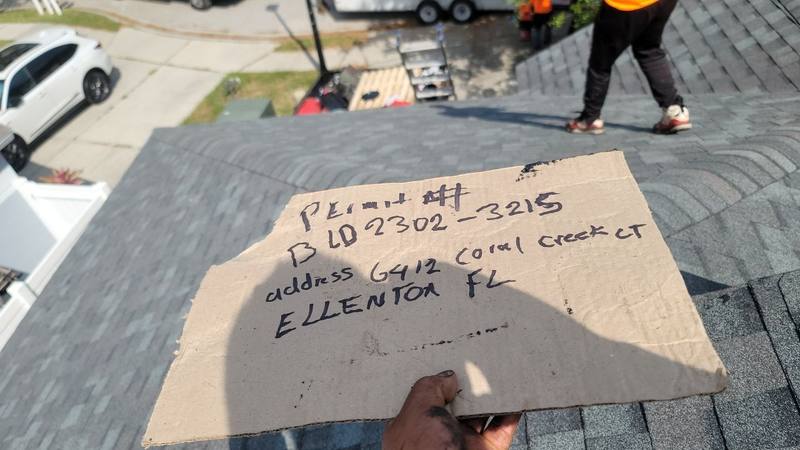 roofing project near Coral Creek Ct in Ellenton