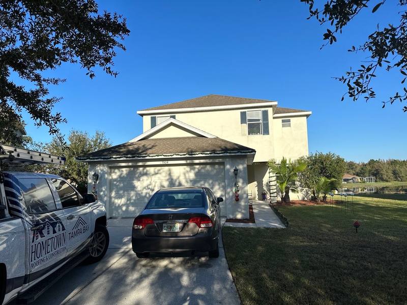 completed roofing project in Tampa FL