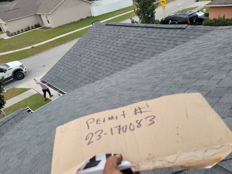 residential roof replacement by Hloska Roofing in Winter Haven