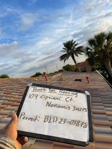 residential roof replacement by Hloska Roofing in Nokomis