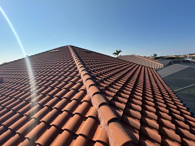 roofing project near Sanabria Loop in Bonita Springs