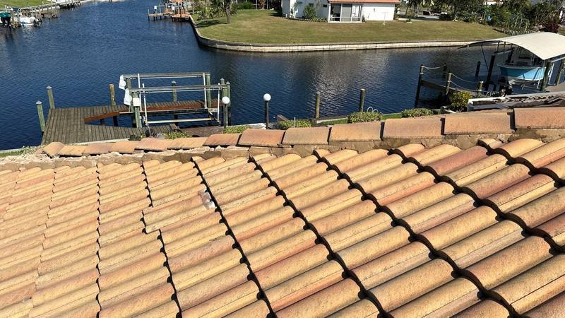 residential roof replacement by Hloska Roofing in Cape Coral