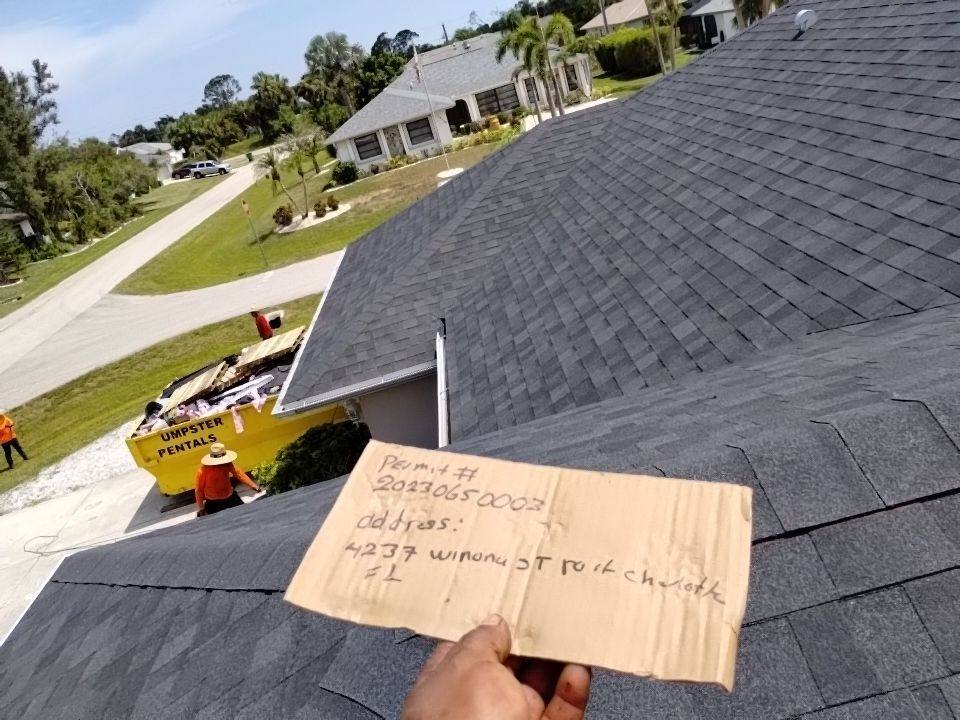 roof replacement in Port Charlotte, Florida