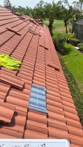 residential roof replacement by Hloska Roofing in North Port
