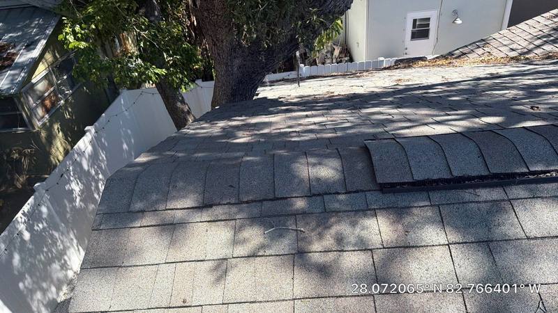 completed roofing project in Palm Harbor FL