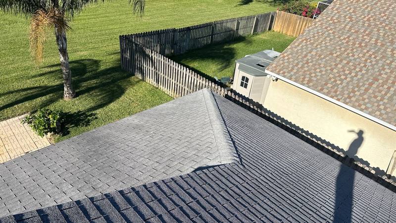 residential roof replacement by Hloska Roofing in Oldsmar
