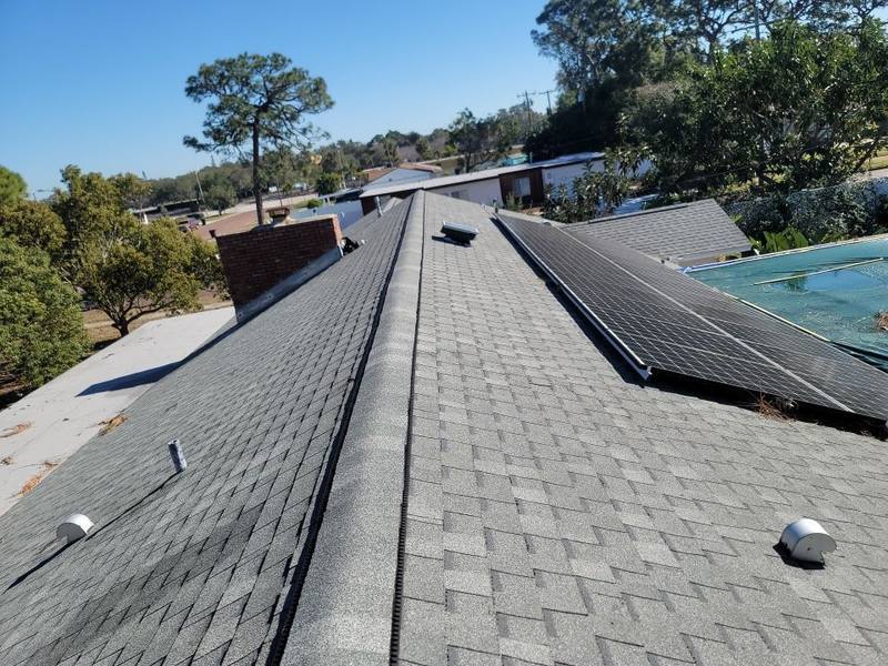 residential roof replacement by Hloska Roofing in St. Petersburg