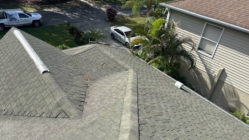 residential roof replacement by Hloska Roofing in Port Richey
