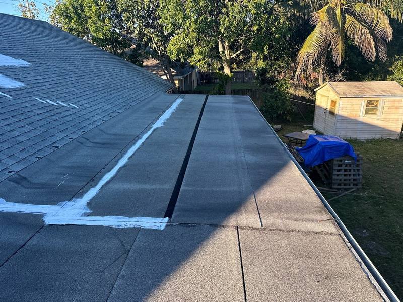 roofing project near SE Floresta Dr in Port St. Lucie