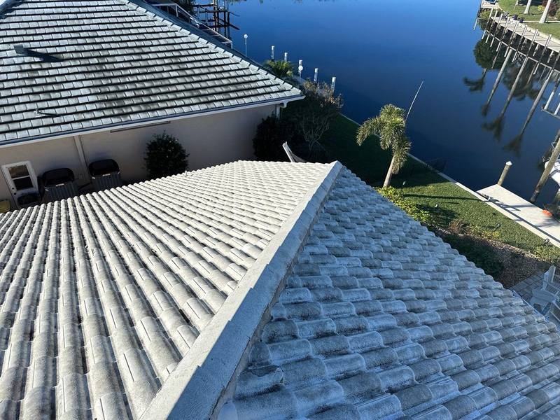 completed roofing project in Punta Gorda FL