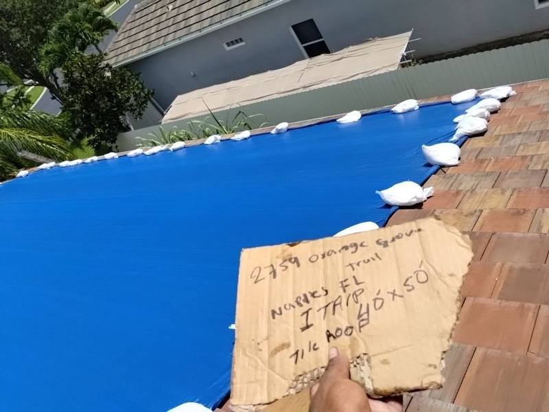 residential roof replacement by Hloska Roofing in Naples