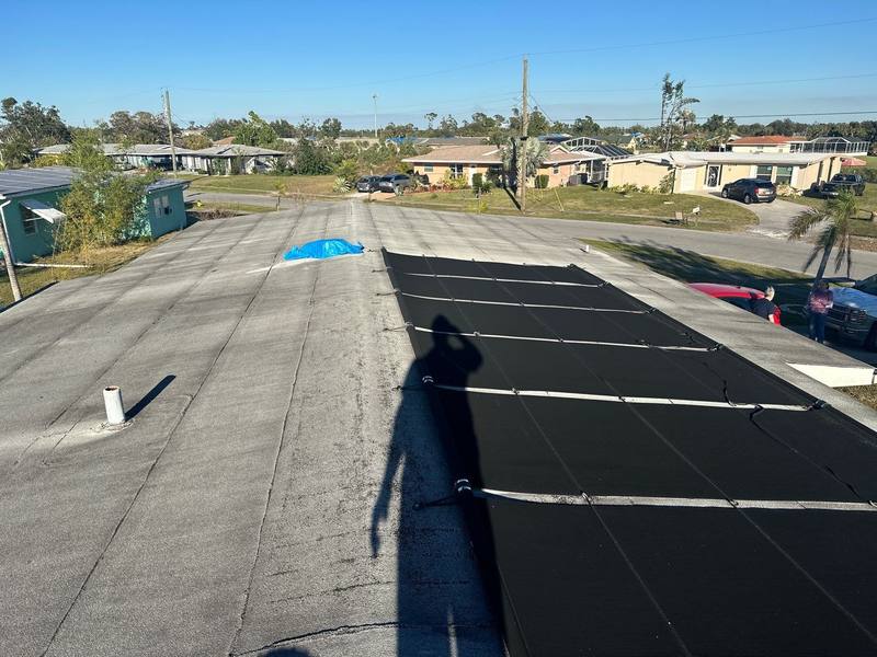 residential roof replacement by Hloska Roofing in Port Charlotte