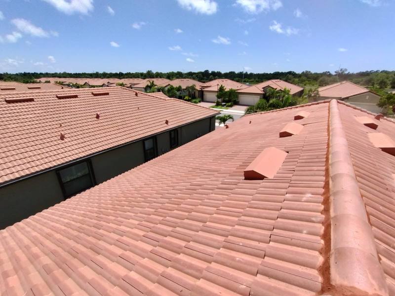 roofing project near Colubrina Dr in Venice